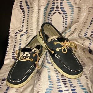 Women’s Sperry, Bluefish 2 eye Boat - CHEETAH